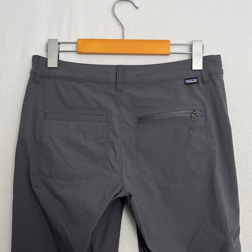 Patagonia Womens Quandary Hiking Pants Forge Grey Size 2 STY55416 Convertible - Picture 8 of 11